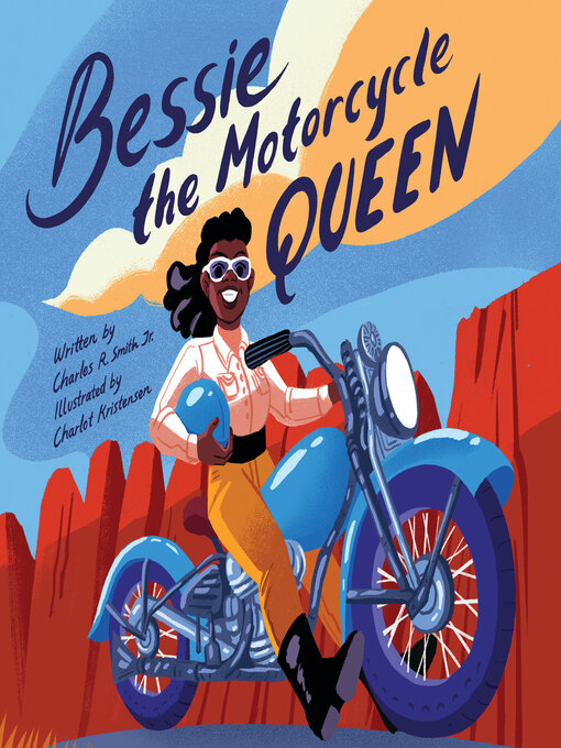 Book jacket for Bessie the motorcycle queen